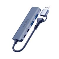 Miniatura 2 de Coolbox HUB4 Lite USB-C/A 4 Puertos Aluminio
