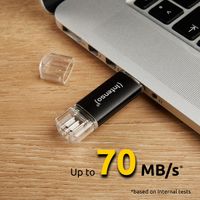 Miniatura 6 de Intenso 3539491 Lápiz USB 3.2 128Gb Twist Line A+C