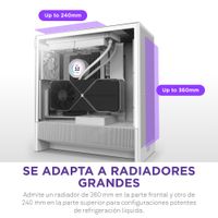 Miniatura 9 de TORRE GAMING NZXT H5 FLOW (2024) | ATX | BLANCA