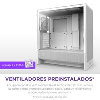 Miniatura 11 de TORRE GAMING NZXT H5 FLOW (2024) | ATX | BLANCA