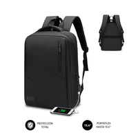 Miniatura 1 de MALETIN PORTATIL 15.6´´ SUBBLIM NEGRO