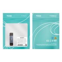 Miniatura 7 de Tooq TQR-3001G Lector USB3.0 (USB-C+USB-A) SD/TF
