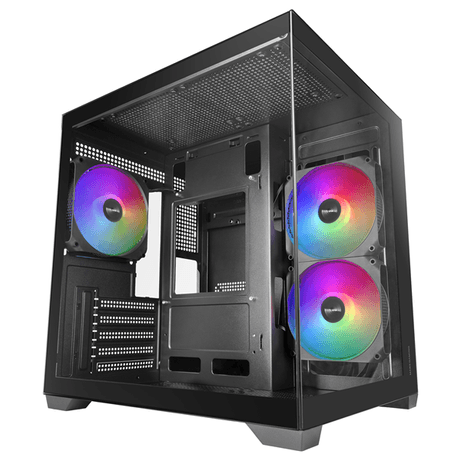 Caja MARS GAMING MCVIEW3 Negro - Imagen 1 de 13 Caja MARS GAMING MCVIEW3 Negro - Imagen 1 de 13