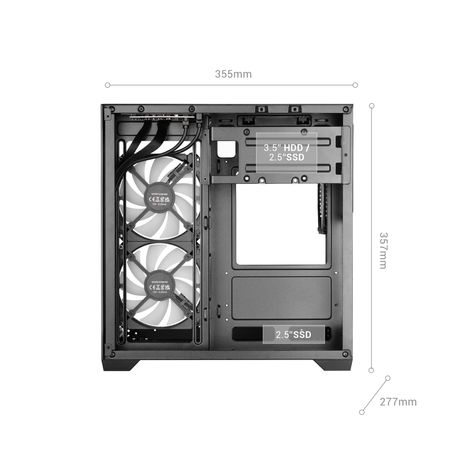 Caja MARS GAMING MCVIEW3 Negro - Imagen 8 de 13 Caja MARS GAMING MCVIEW3 Negro - Imagen 8 de 13