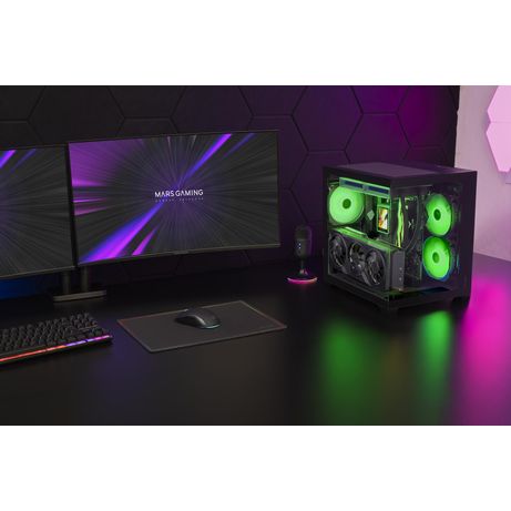 Caja MARS GAMING MCVIEW3 Negro - Imagen 11 de 13 Caja MARS GAMING MCVIEW3 Negro - Imagen 11 de 13