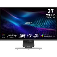 Miniatura 2 de MSI MONITOR MPG 274URDFW E16M. 27" RAPID IPS PLANO. 3840X2160 . UHD:160HZ, FHD:320HZ. BLANCO