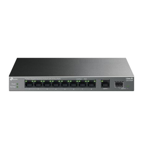 TP-Link LS1210GP Switch 8xG PoE+ 1xGb 1xSFP 61W - Imagen 2 de 4 TP-Link LS1210GP Switch 8xG PoE+ 1xGb 1xSFP 61W - Imagen 2 de 4