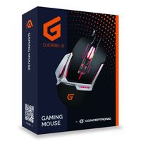 Miniatura 9 de MOUSE GAMING CONCEPTRONIC DJEBBEL02B USB ALTA SENSIBILIDAD SENSOR 4000dpi BOTONES PROGRAMABLES