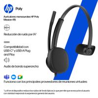 Miniatura 10 de HP Poly Mission 425 Stereo Wired BULK