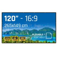 Miniatura 2 de iggual Pantalla plegable ECO-COST 120 16:9