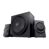 Miniatura 2 de ALTAVOCES TRUST 2.1 YURI - 60W RMS (120W MAX) - CONTROL DE VOLUMEN- CONEXION AURICULARES- ENTRADA DE LINEA- COLOR NEGRO  23696