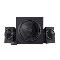 Miniatura 6 de ALTAVOCES TRUST 2.1 YURI - 60W RMS (120W MAX) - CONTROL DE VOLUMEN- CONEXION AURICULARES- ENTRADA DE LINEA- COLOR NEGRO  23696