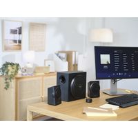 Miniatura 9 de ALTAVOCES TRUST 2.1 YURI - 60W RMS (120W MAX) - CONTROL DE VOLUMEN- CONEXION AURICULARES- ENTRADA DE LINEA- COLOR NEGRO  23696