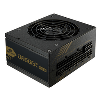 Miniatura 1 de Fuente Alimentación 850W FSP  DAGGER PRO 850W Unidad de fuente de alimentación SFX SFX3.3 Negro 80 PLUS Gold Fully-Modular Negro