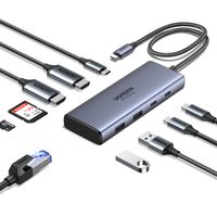 Miniatura 3 de UGREEN 7-IN-1 USB-C TO 2 HDMI 4K@60HZ +2 USB-A3.2+2 USB-C3.2+PD 100W