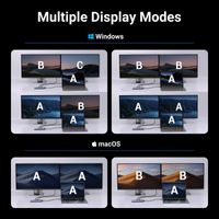 Miniatura 6 de UGREEN 7-IN-1 USB-C TO 2 HDMI 4K@60HZ +2 USB-A3.2+2 USB-C3.2+PD 100W
