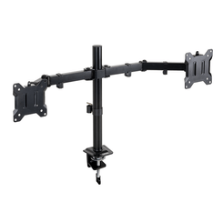 SOPORTE TOOQ MESA GIRA INCLI 2 BRAZOS 17-27" NEGRO