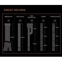 Miniatura 7 de Fuente Alimentación 650W ASROCK  Challenger CL-650B 80 PLUS Bronze  Negro