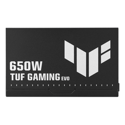 Fuente Alimentación 650W Asus  TUF-GAMING-650B-EVO 80 PLUS Bronze Fully-Modular Negro