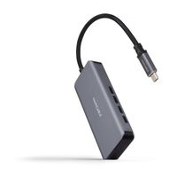 Miniatura 2 de Nanocable HUB USB-C/M a 3xUSB-C/H ALUMINIO 10 cm