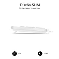 Miniatura 4 de TECLADO BUSINESS SLIM SILENCIOSO CON CABLE USB B