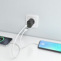 Miniatura 6 de AISENS - CARGADOR GaN 25W, 1xUSB-C PD3.0, 1xUSB-A QC3.0, NEGRO