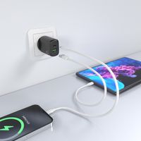 Miniatura 7 de AISENS - CARGADOR GaN 25W, 1xUSB-C PD3.0, 1xUSB-A QC3.0, NEGRO