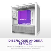 Miniatura 4 de NZXT H9 H3 Flow  Blanco