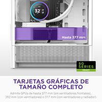 Miniatura 5 de NZXT H9 H3 Flow  Blanco