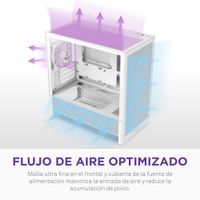 Miniatura 7 de NZXT H9 H3 Flow  Blanco
