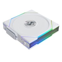 Miniatura 2 de Lian Li Uni Fan TL Wireless L  fter ARGB PWM   120 mm wei   Carcasa del ordenador Ventilador 12 cm Blanco 1 pieza s