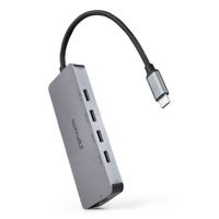 Miniatura 2 de Nanocable HUB USB-C/M a 4xUSB-C/H + USB-C PD 100W