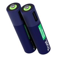 Miniatura 4 de PILAS AAA RECARGABLE TRUST USB-C AAA 500 mAh PACK 2 UNIDADES 25585
