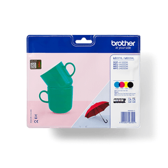 PACK CARTUCHOS BROTHER LC227XLVALBP (NEGRO,CIAN,MAGENTA,AMARILLO)