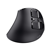 Miniatura 1 de MOUSE TRUST VOXX WIRELESS RECARGABLE ERGONOMIC DISEÑO VERTICAL 1200-2400DPI  9 BOTONES 23731