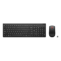 Miniatura 1 de Lenovo 4X31R64484 Teclado + Ratón Inalámbrico Negr