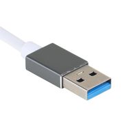 Miniatura 3 de iggual Hub USB-A 3 puertos USB 3.0 + RJ45 Gigabit