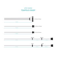 Miniatura 6 de Fuente Alimentación 500W TOOQ  TQAPOLO-500SP No Non-Modular Silver