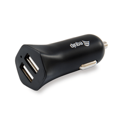 CARGADOR EQUIP LIFE 5V 2xUSB  PARA COCHE 12/24V 12W