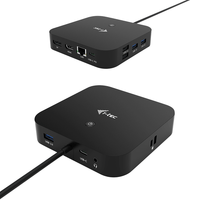 Miniatura 1 de I-TEC USB-C HDMI DP DOCK PD100W USB-C 2X LCD DO CK