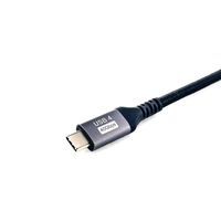 Miniatura 4 de CABLE USB-A MACHO USB-C MACHO USB 4 Gen2x2 1.2M TRANSFERENCIA 20G  100W 4K COLOR NEGRO