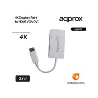 Miniatura 2 de ADAPTADOR DISPLAYPORT A HDMI -VGA - DVI APPROX APPC37