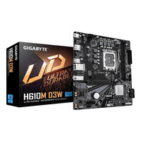 Miniatura 1 de PLACA BASE GIGABYTE H610M D3W 1700 M-ATX DDR5 PCIe 4.0 128GB 1GbE M.2