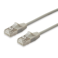 LATIGUILLO SLIM APANTALLADO S/FTP CATEGORIA 6A LIBRE DE HALOGENOS 10G 15M EQUIP 606120