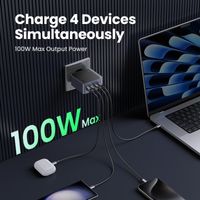 Miniatura 3 de UGREEN NEXODE S USB-A+3 USB-C 100W GAN TECH FAST CHARGER