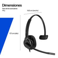 Miniatura 10 de HP Poly Mission 415 Mono Wired BULK