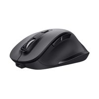 Miniatura 2 de MOUSE TRUST FYDA WIRELESS RECARGABLE CON FORMA CURVA NEGRO.24727