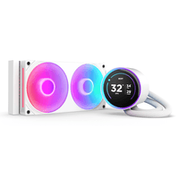 Miniatura 1 de NZXT REFRIGERACION LIQUIDA KRAKEN ELITE 240 RGB (WHITE) RL-KR24E-W2