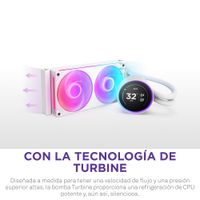 Miniatura 8 de NZXT REFRIGERACION LIQUIDA KRAKEN ELITE 240 RGB (WHITE) RL-KR24E-W2