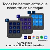 Miniatura 5 de Logitech MX Creative Console-GRAPHITE-EM
